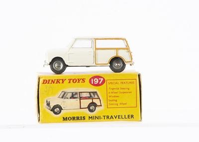 Lot 200 - A Dinky Toys 197 Morris Mini Traveller