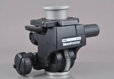 Lot 258 - A Manfrotto 400 Three-Way Geared Tripod Head