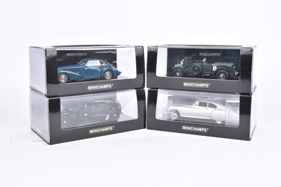 Lot 419 - Minichamps 1:43 Scale Bentleys (4)