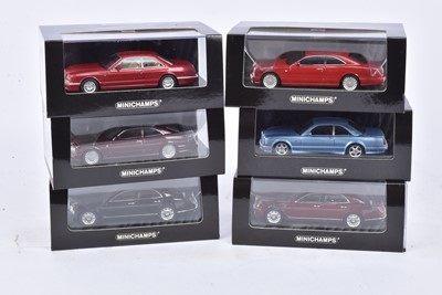 Lot 421 - Minichamps 1:43 Scale Modern Bentleys (6)