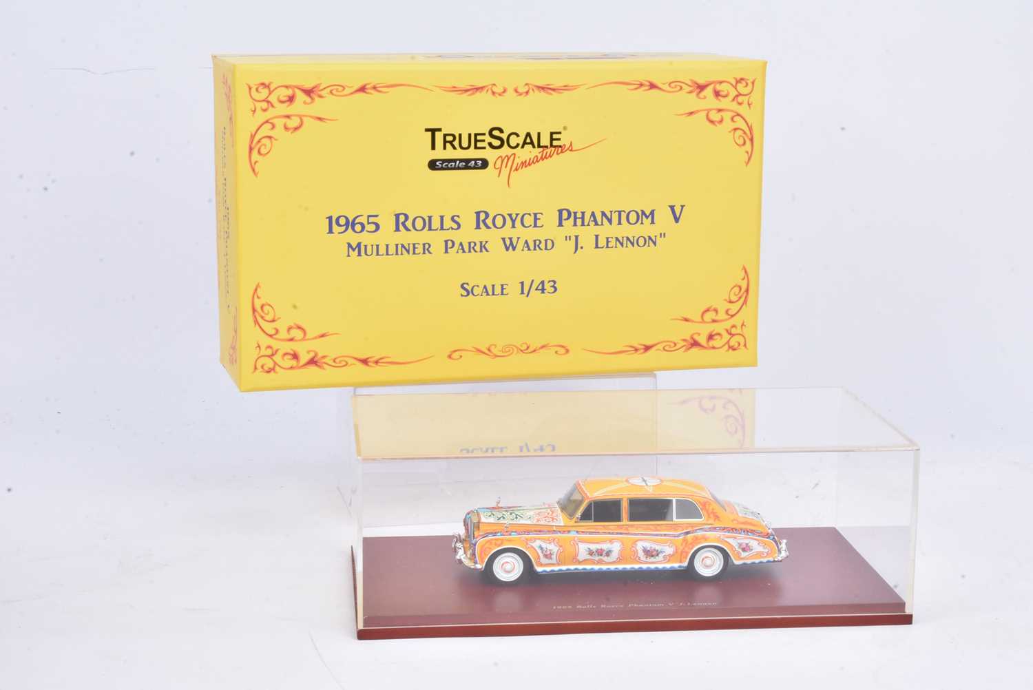 Lot 439 - Tru Scale Miniatures John Lennon's Rolls Royce