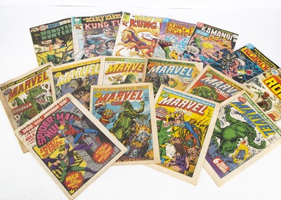 Lot 551 - Large Collection of 1970s/80s Mainly Marvel Comics