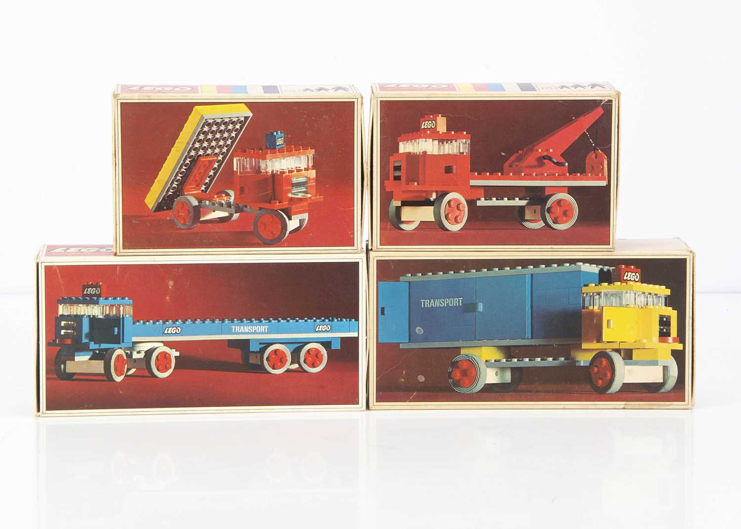 Lot 601 - 1960'S-1970'S Lego Vehicle Construction Sets