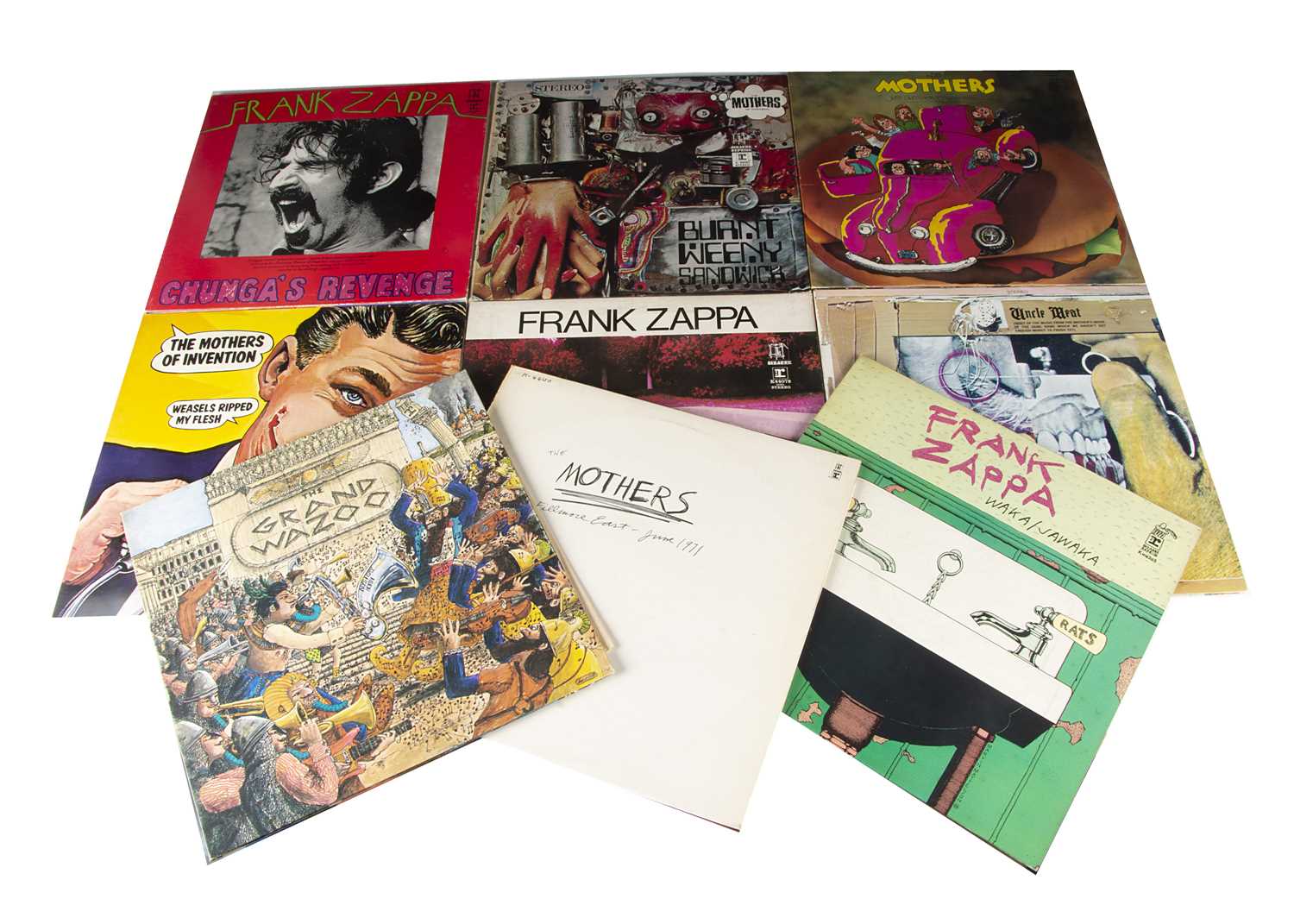 Lot 5 - Frank Zappa / Mothers LPs