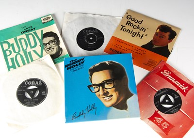Lot 14 - Buddy Holly Singles and EPs