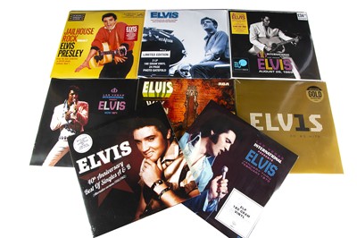 Lot 36 - Elvis Presley LPs