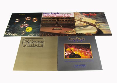 Lot 89 - Deep Purple LPs