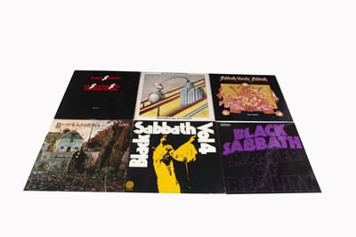 Lot 124 - Black Sabbath LPs