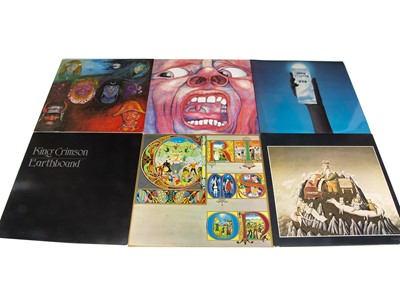 Lot 177 - King Crimson LPs