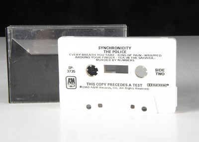Lot 192 - The Police / Pre-Test Cassette Tape