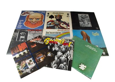 Lot 197 - Gentle Giant LPs