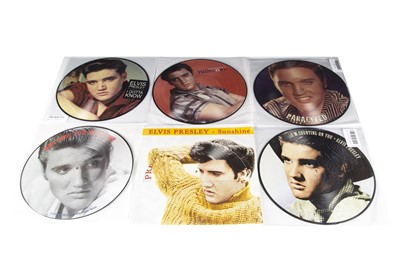 Lot 202 - Elvis Presley Picture Discs