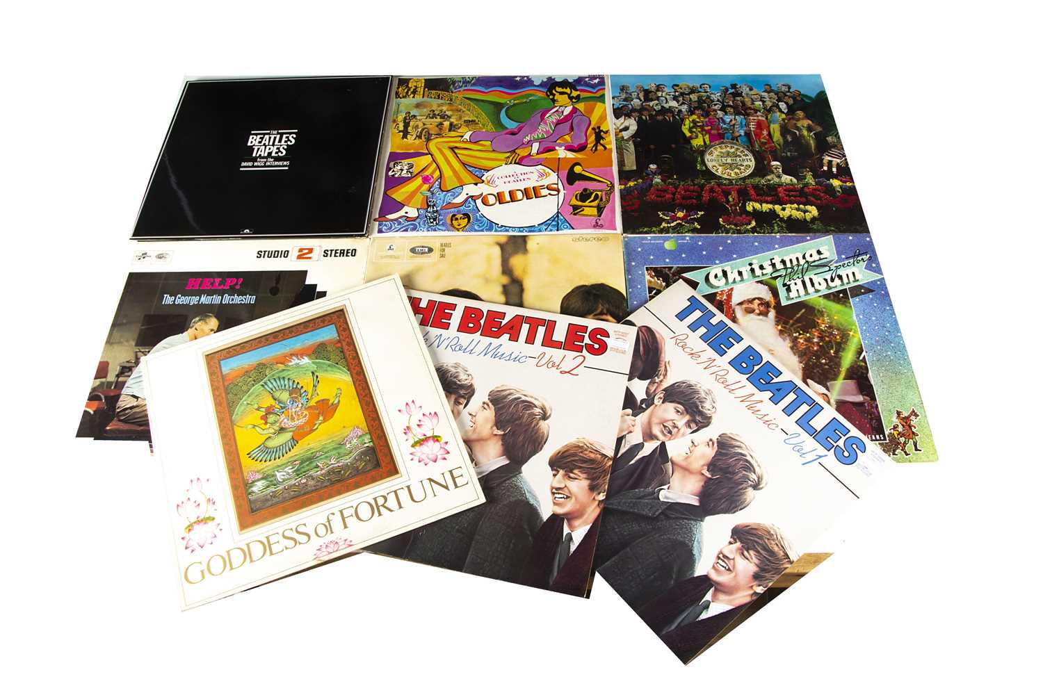Lot 222 - Beatles and Related LPs