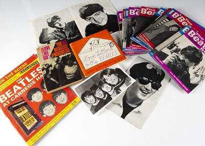 Lot 315 - Beatles Books / Fan Club Memorabilia
