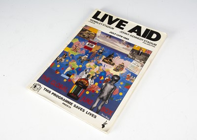Lot 317 - Live Aid Programme