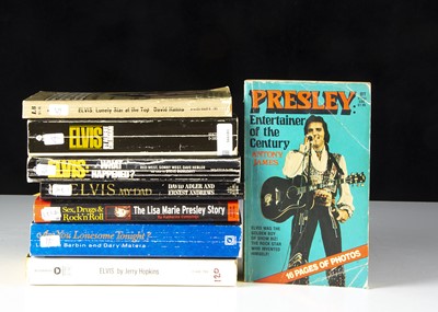 Lot 335 - Elvis Presley Books