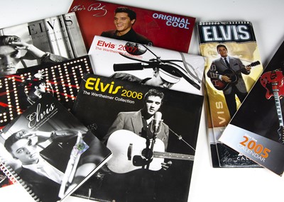 Lot 339 - Elvis Presley Calendars