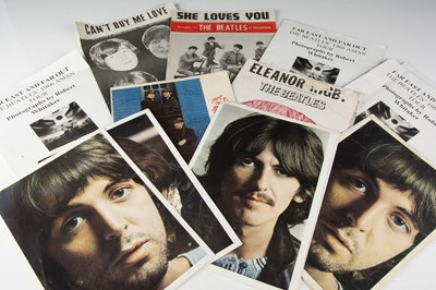 Lot 342 - Beatles Sheet Music Plus