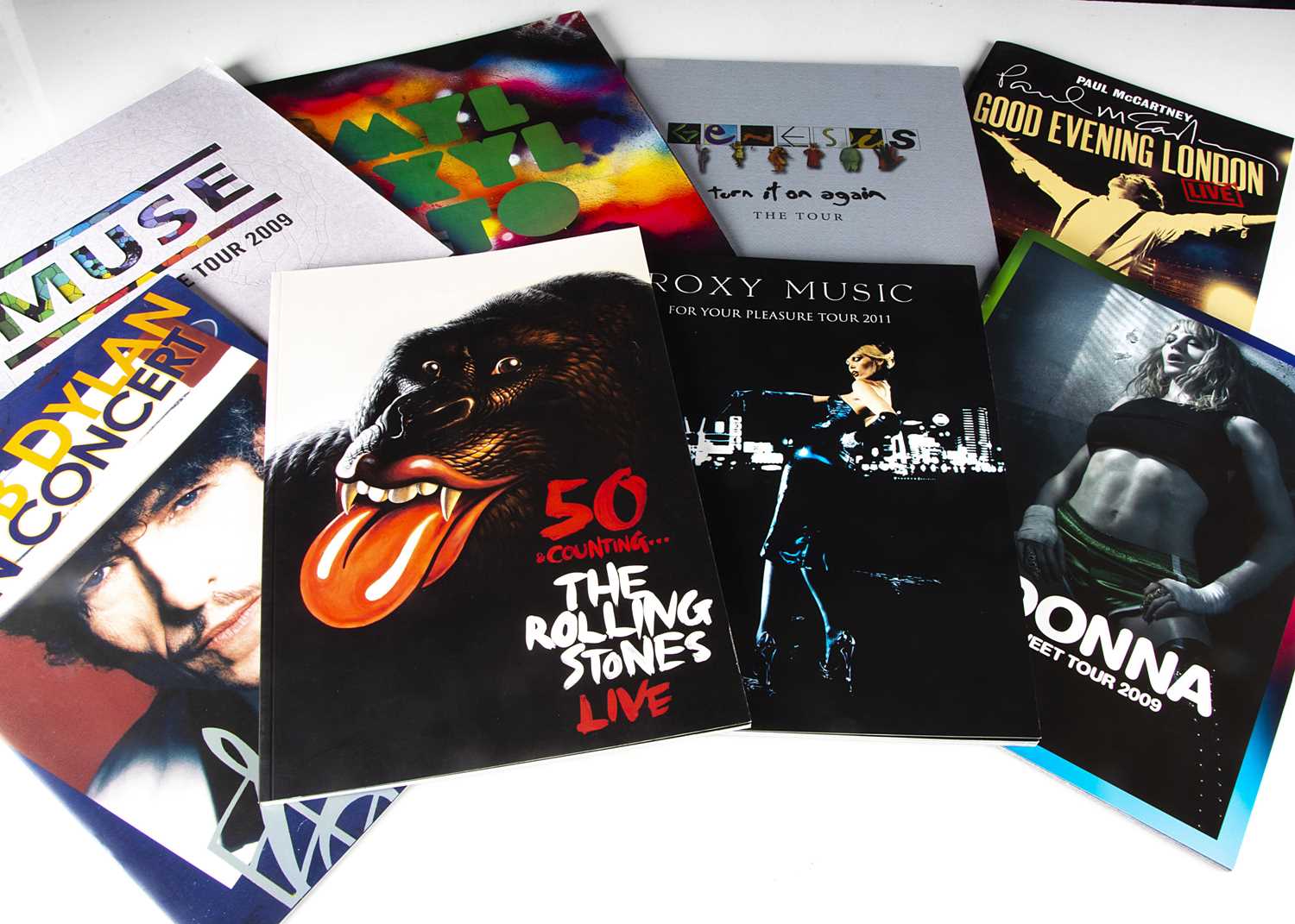 Lot 362 - Concert Programmes,