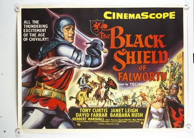 Lot 371 - The Black Shield of Falworth (1953) Quad Poster