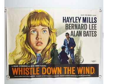 Lot 372 - Whistle Down The Wind (1961) Quad Posters