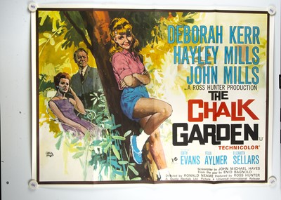 Lot 374 - Chalk Garden (1964) UK Quad poster