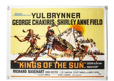 Lot 380 - Kings of the Sun (1964) Quad Posters