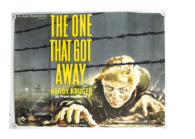 Lot 383 - The One That Got Away (1957) Quad Poster
