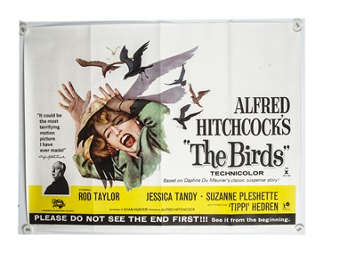 Lot 384 - The Birds (1963) Quad Poster