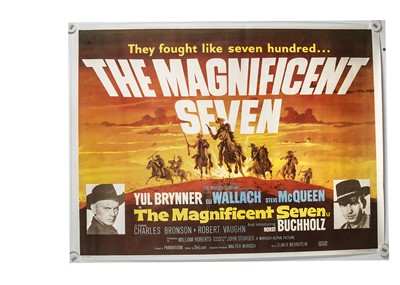 Lot 390 - The Magnificent Seven (1960) Quad Poster