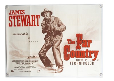 Lot 392 - The Far Country (1955) Quad Poster