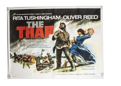 Lot 394 - The Trap (1966) Quad Posters