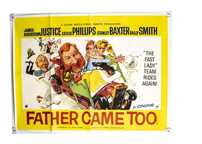 Lot 398 - And Father Came Too (1964) Quad Posters