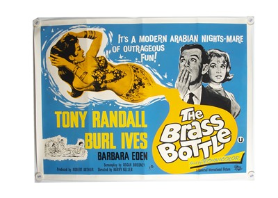 Lot 401 - Brass Bottle (1964) Quad Poster