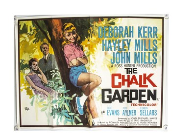 Lot 402 - Chalk Garden (1964) UK Quad poster