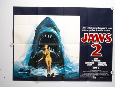 Lot 406 - Jaws 2 (1978) UK Quad Poster