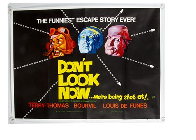 Lot 411 - Don't Look Now We're Being Shot At (1966) Quad Poster