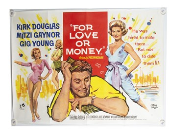 Lot 412 - For Love or Money (1963) Quad Posters