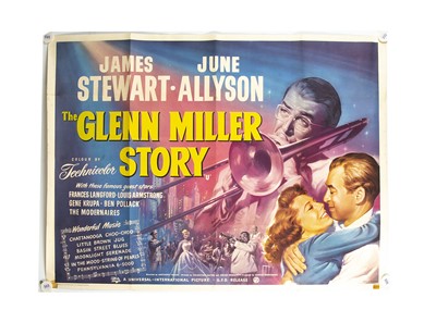 Lot 413 - The Glenn Miller Story (1954) Quad Poster