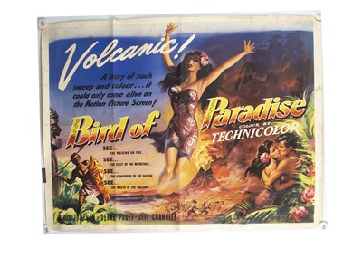 Lot 414 - Bird of Paradise (1951) Quad Poster