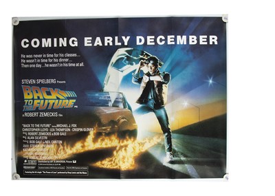 Lot 418 - Back To The Future (1985) UK Advance Quad Poster