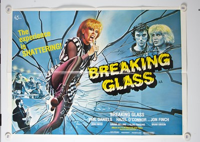 Lot 419 - Breaking Glass (1980) UK Quad Poster