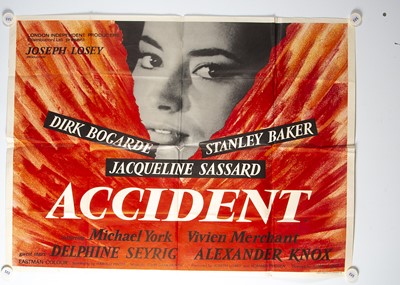 Lot 426 - Accident (1967) UK Quad Poster