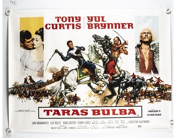 Lot 427 - Taras Bulba (1962) Quad Posters