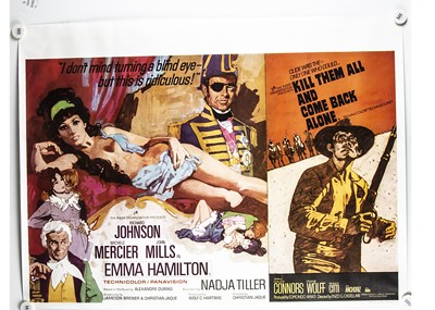 Lot 428 - Double Bill Quad Posters