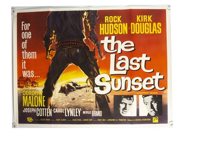 Lot 439 - The Last Sunset (1961) Quad Poster