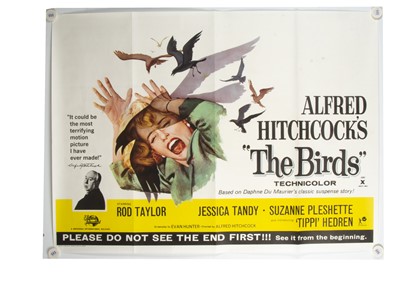 Lot 445 - The Birds (1963) Quad Poster