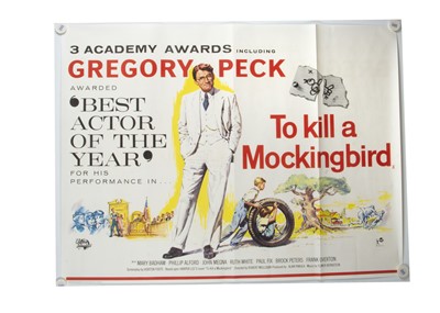 Lot 447 - To Kill A Mockingbird (1964) Quad Poster