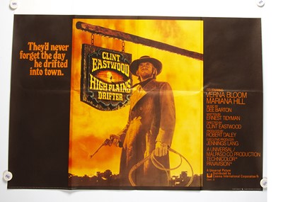 Lot 448 - High Plains Drifter (1973) Quad Poster