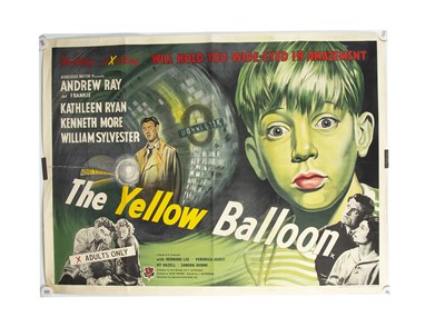 Lot 456 - The Yellow Balloon (1951) Quad Poster